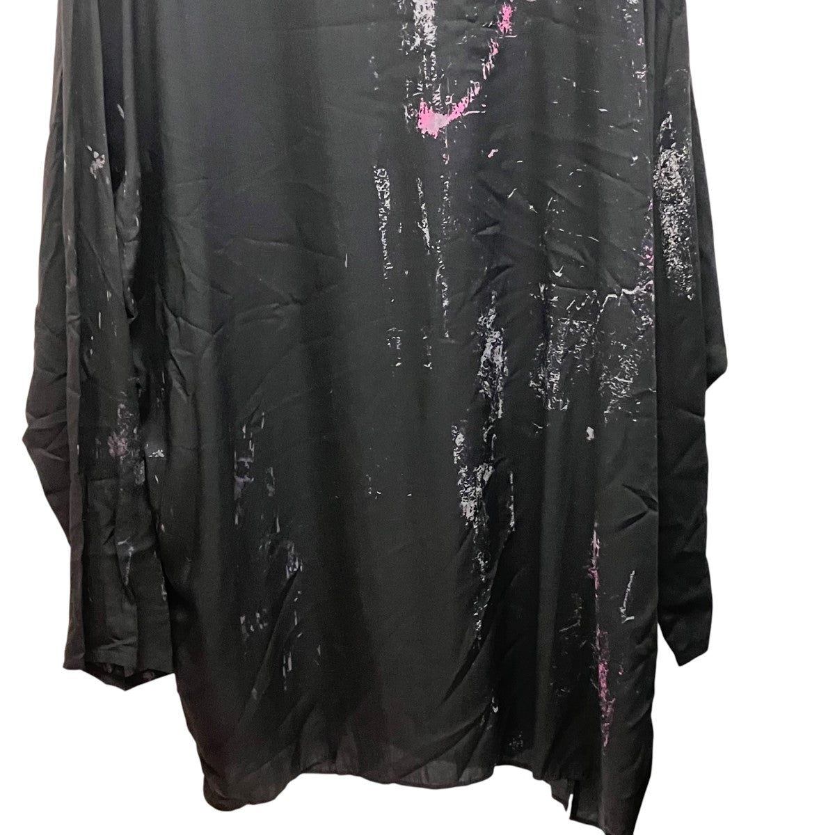 Y’s RAYON LAWN PULL OVERレーヨングラフィックプルオーバーYK-B02-215 古着・中古-4枚目のアイテム画像