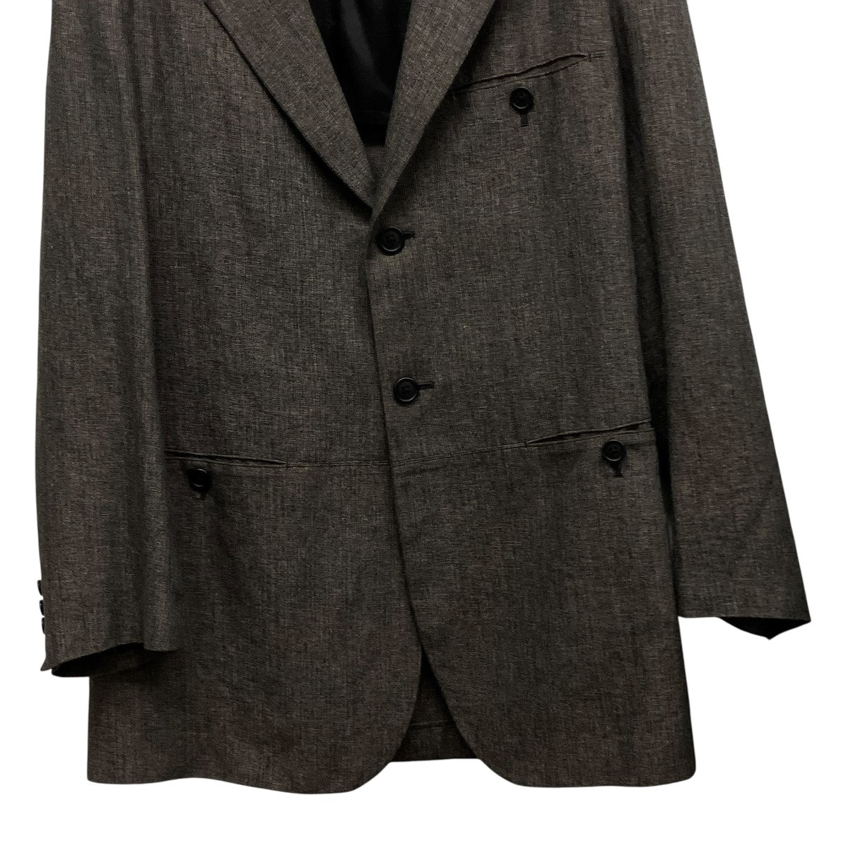 Y’S for men 25SSHEATHER KHADI JACKETテーラードジャケット 古着・中古-5枚目のアイテム画像