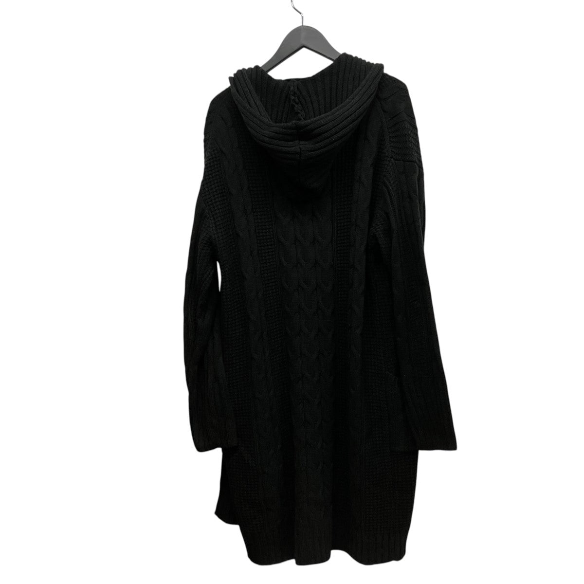 EMMA CLOTHES フーデッドニットカーディガン 古着・中古-2枚目のアイテム画像