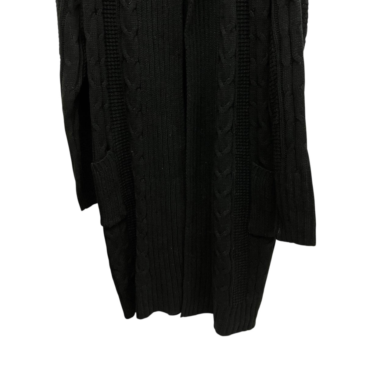 EMMA CLOTHES フーデッドニットカーディガン 古着・中古-4枚目のアイテム画像