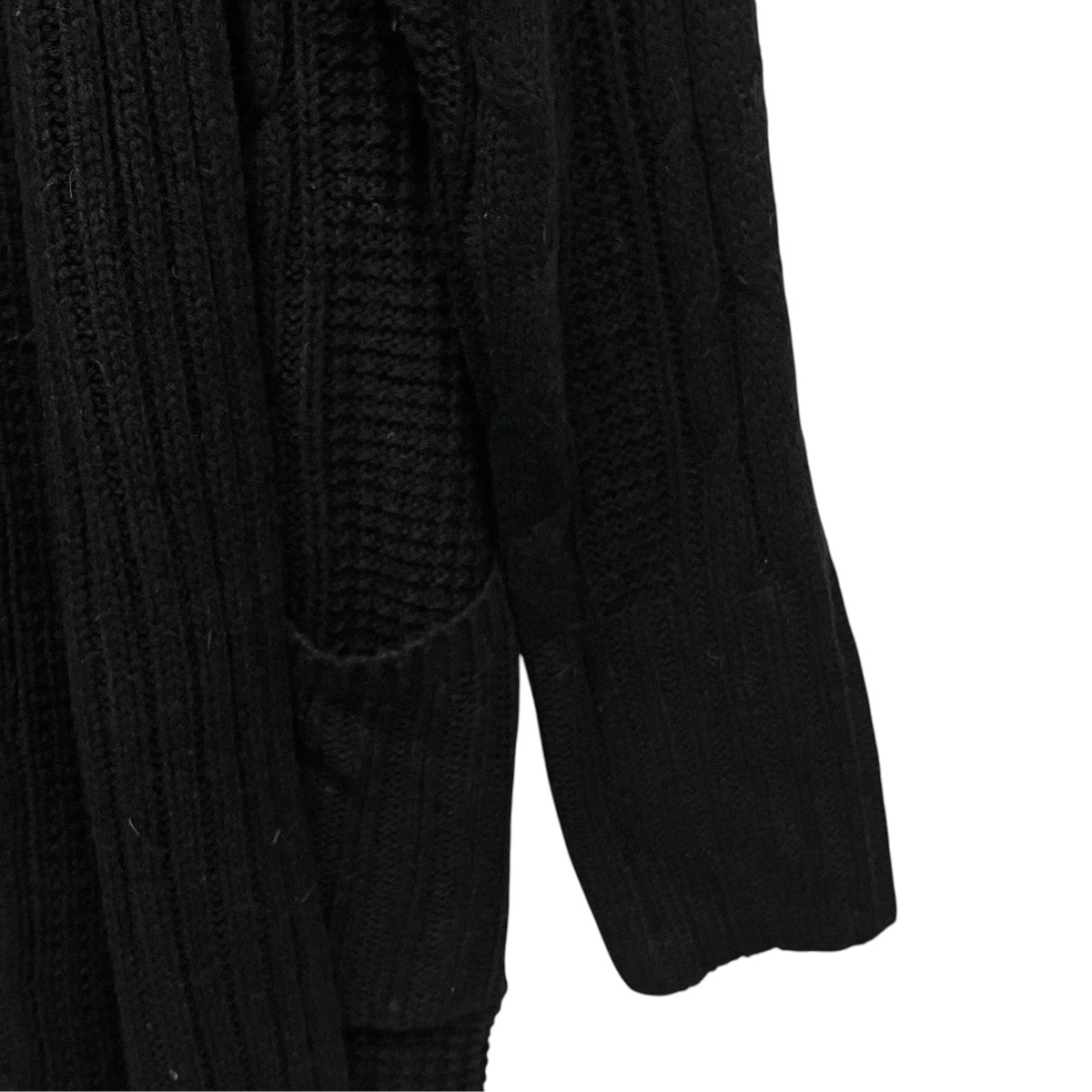 EMMA CLOTHES フーデッドニットカーディガン 古着・中古-6枚目のアイテム画像