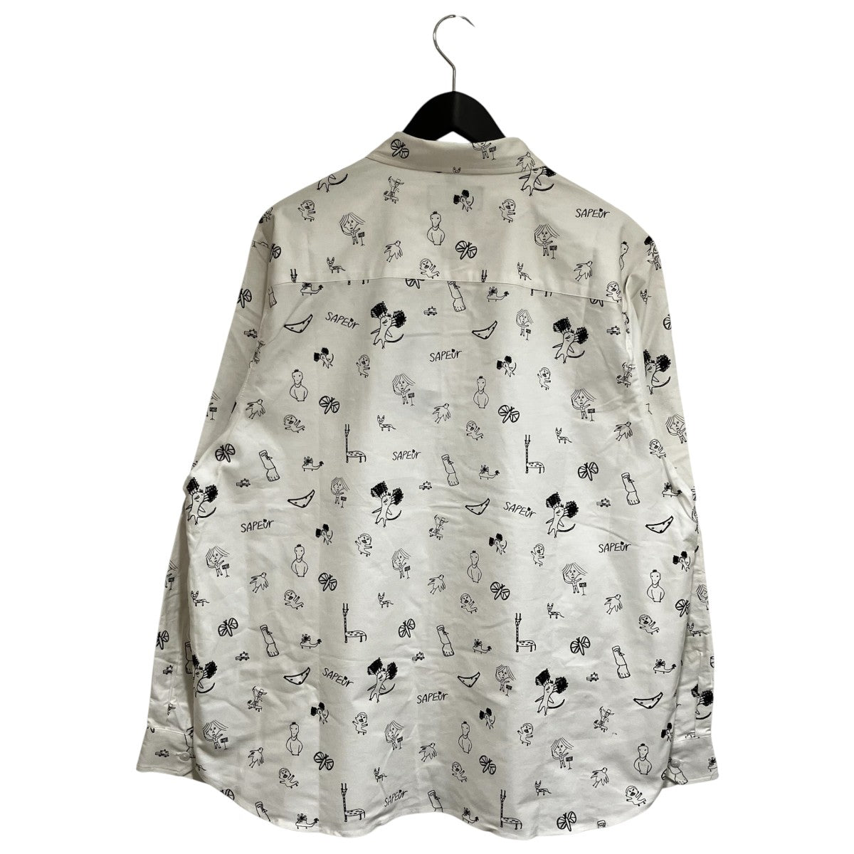 総柄シャツMH-025