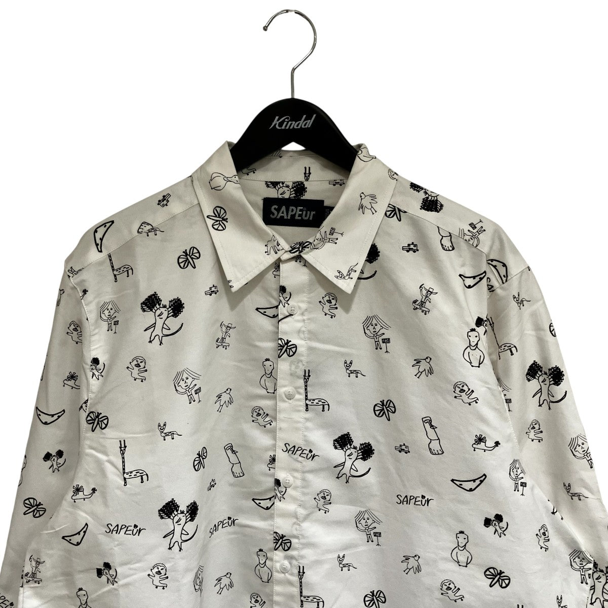 総柄シャツMH-025