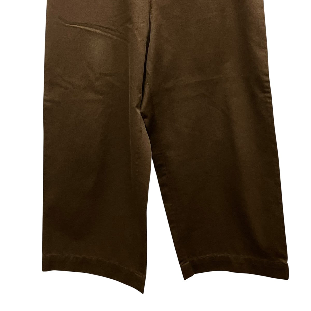 AURALEE WASHED FINX CHINO WIDE PANTSワークスラックスA8AP01CN 古着・中古-4枚目のアイテム画像