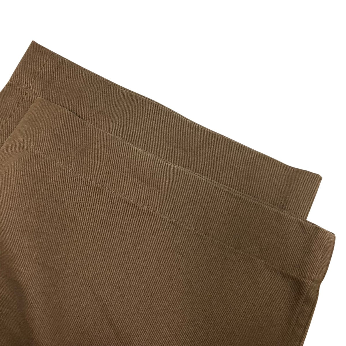 AURALEE WASHED FINX CHINO WIDE PANTSワークスラックスA8AP01CN 古着・中古-7枚目のアイテム画像