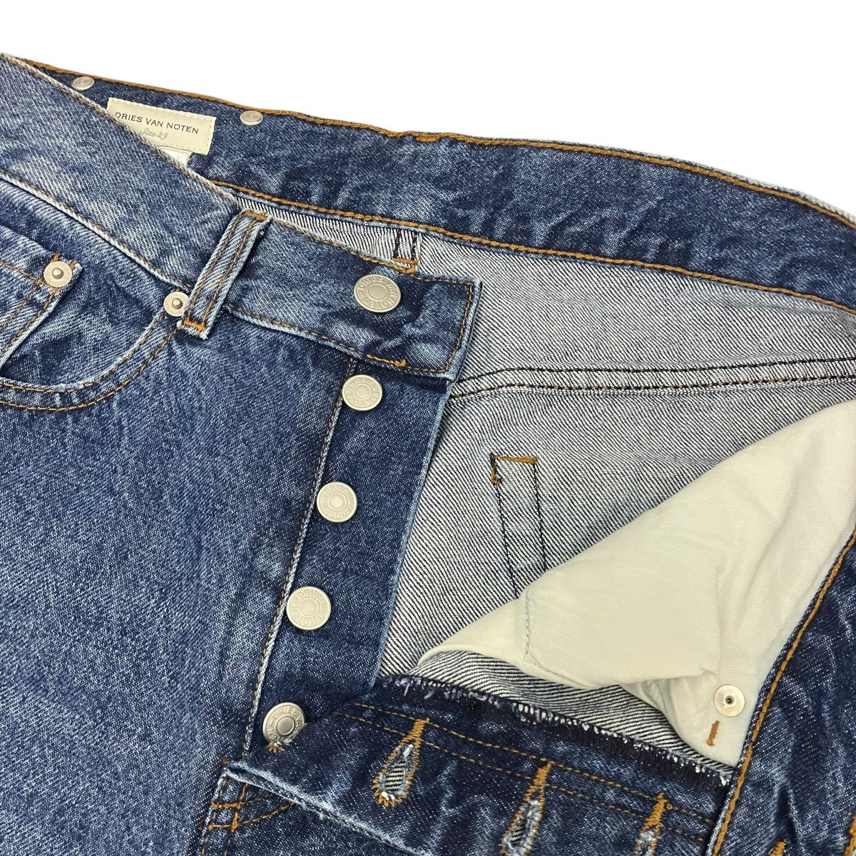 DRIES VAN NOTEN デニムパンツ73-04-74-04003 古着・中古-3枚目のアイテム画像