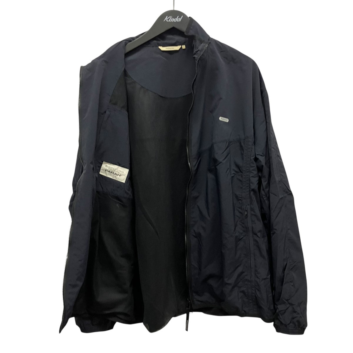 FARAH Nylon Zip Up JacketナイロンジップアップジャケットFR0401-M1007 古着・中古-3枚目のアイテム画像