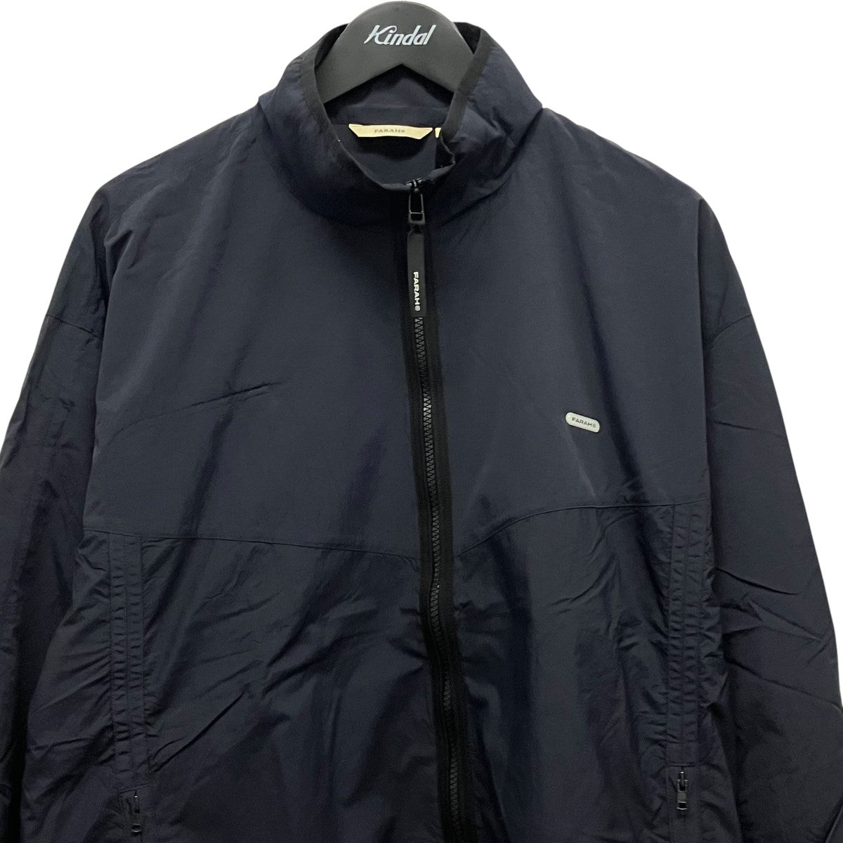 FARAH Nylon Zip Up JacketナイロンジップアップジャケットFR0401-M1007 古着・中古-4枚目のアイテム画像