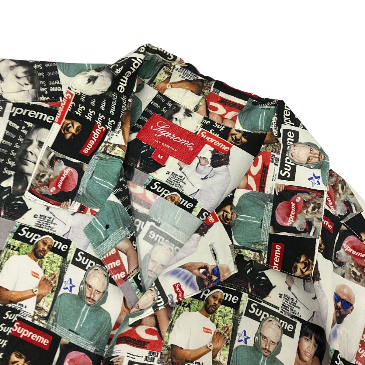 Supreme 23SSMagazine S S Shirt総柄プリントオープンカラー半袖シャツ 古着・中古-5枚目のアイテム画像