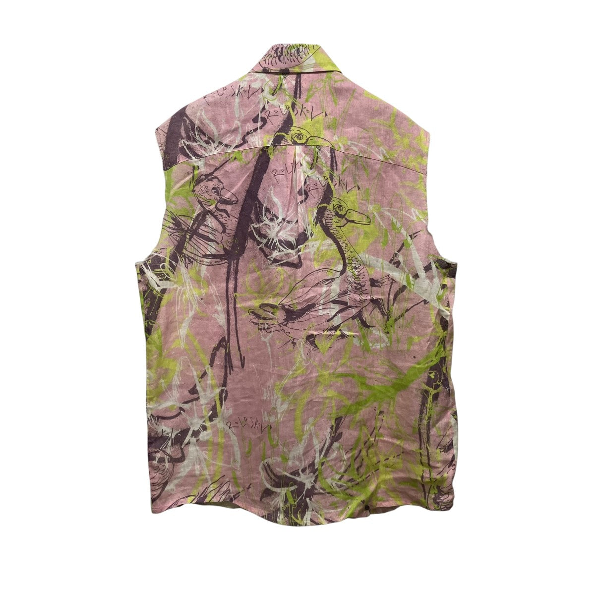 ROLD SKOV 26SSSPARATO SHIRTノースリーブグラフィックシャツ 古着・中古-2枚目のアイテム画像
