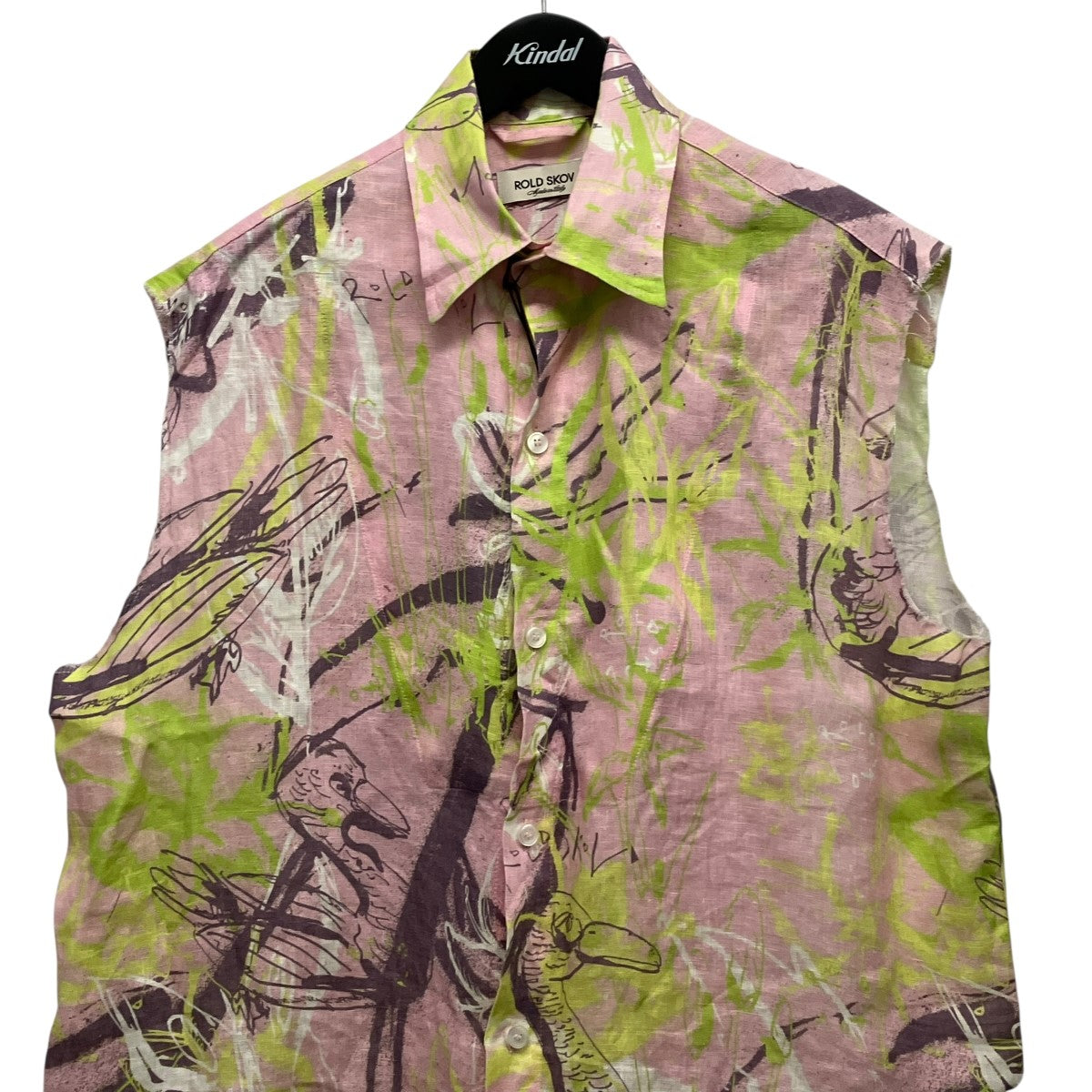 ROLD SKOV 26SSSPARATO SHIRTノースリーブグラフィックシャツ 古着・中古-3枚目のアイテム画像