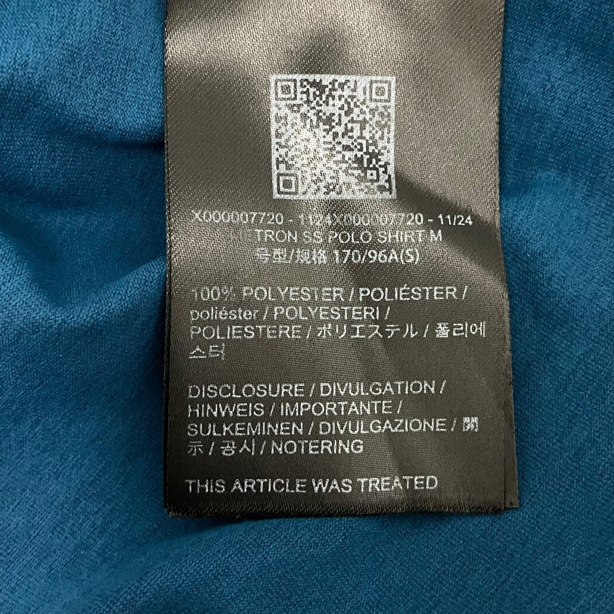 ARC’TERYX VEILANCE Metron Short Sleeve PoloポロシャツX000007720 古着・中古-7枚目のアイテム画像