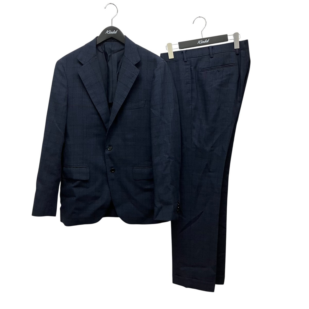 SOVEREIGN UNITED ARROWS グレンチェックセットアップスーツ1123-273-5635 古着・中古-1枚目のアイテム画像