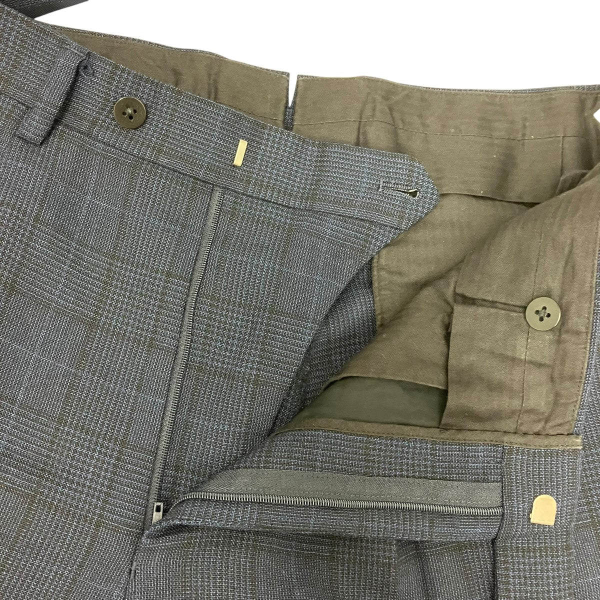 SOVEREIGN UNITED ARROWS グレンチェックセットアップスーツ1123-273-5635 古着・中古-7枚目のアイテム画像