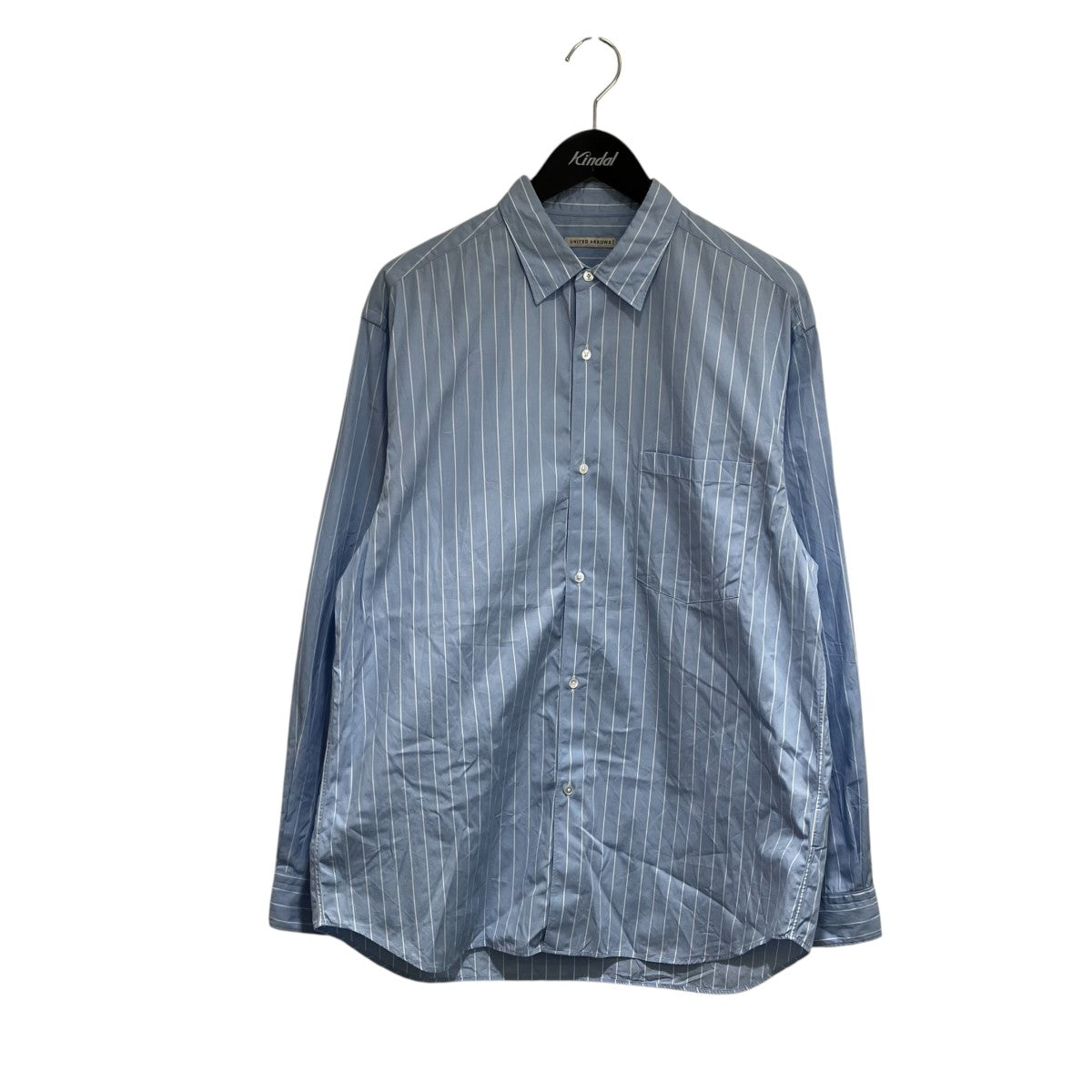 UNITED ARROWS THOMAS MASON地ストライプシャツ1111-250-3743 古着・中古-1枚目のアイテム画像
