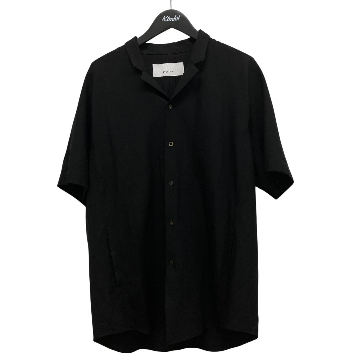 OVERCOAT オープンカラー半袖シャツS23T05S-NKWT 古着・中古-1枚目のアイテム画像