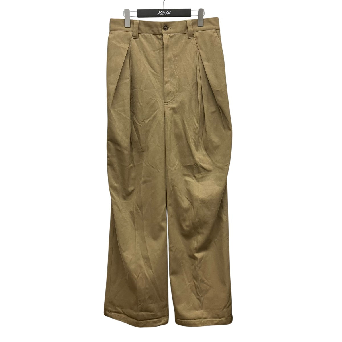 Maison Margiela 24SSPleat Details Pants4つタグワイドパンツS67KA0055 古着・中古-1枚目のアイテム画像