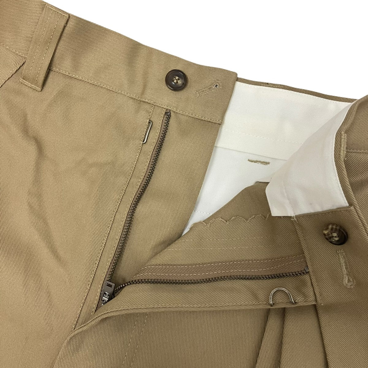 Maison Margiela 24SSPleat Details Pants4つタグワイドパンツS67KA0055 古着・中古-4枚目のアイテム画像