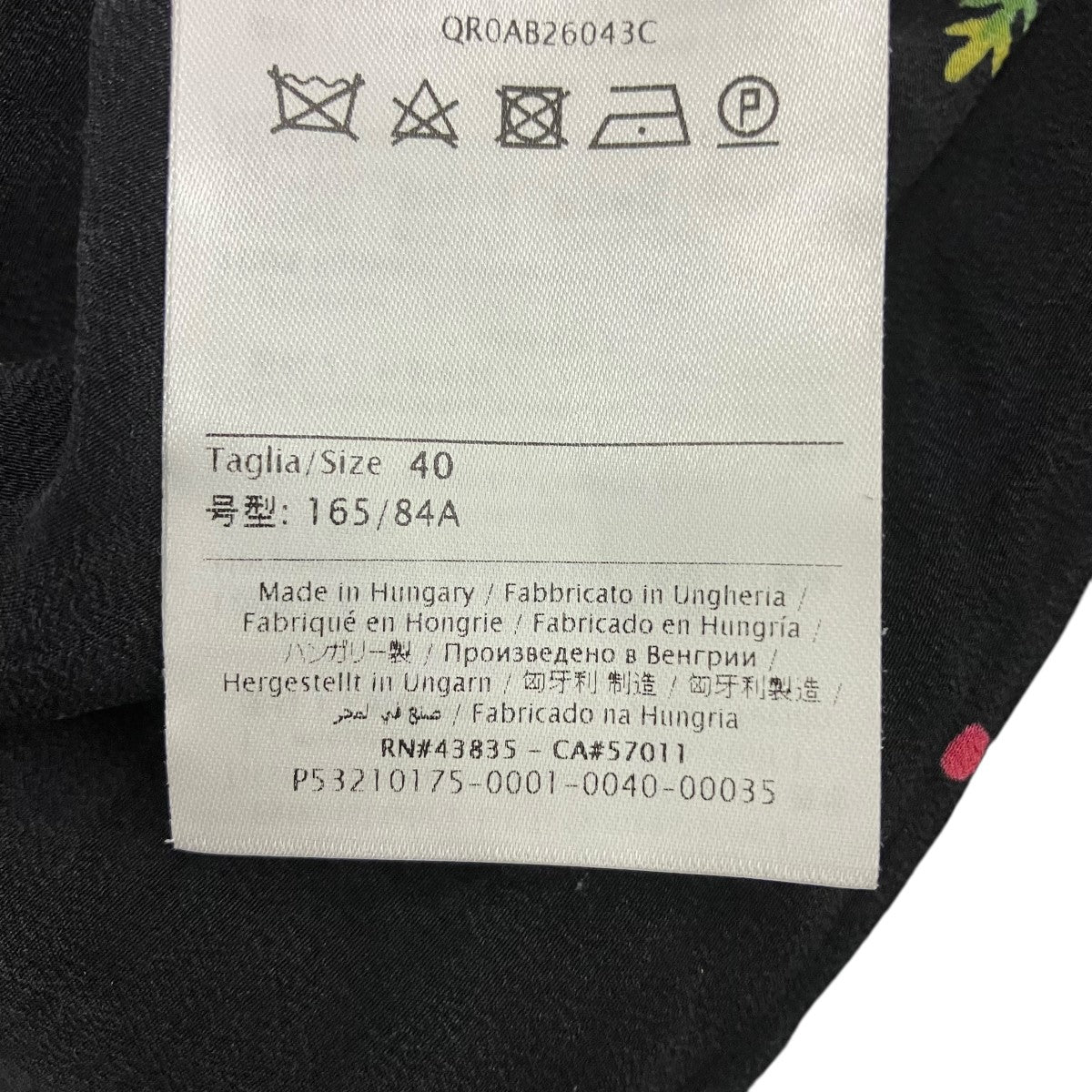 総柄シースルーレースブラウス0000034609 01