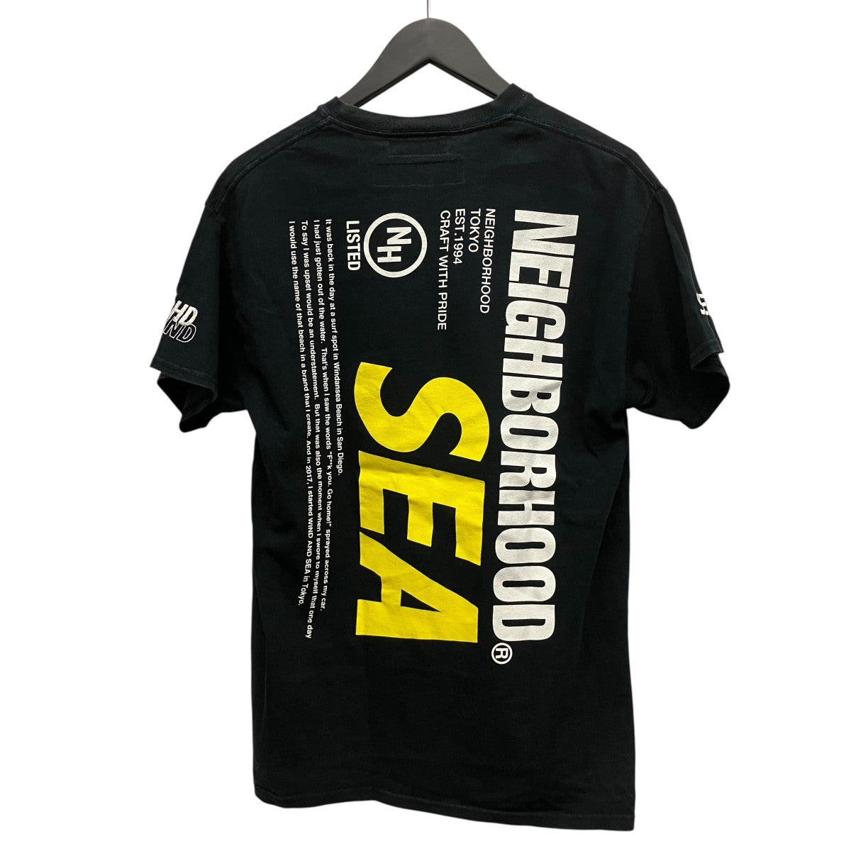 ロゴプリントTシャツ201ELWSN-STM01S