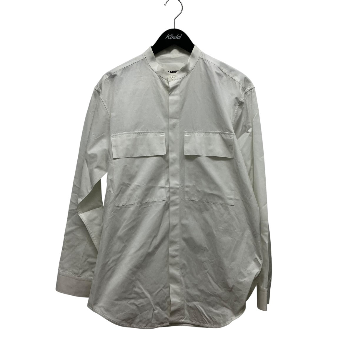 JIL SANDER バンドカラーシャツJSMT601126MT24420012 古着・中古-1枚目のアイテム画像
