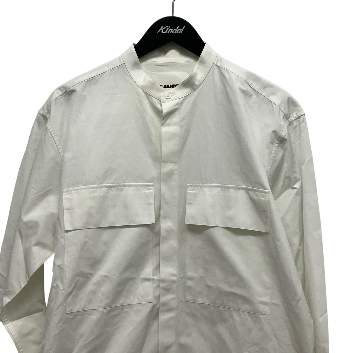 JIL SANDER バンドカラーシャツJSMT601126MT24420012 古着・中古-3枚目のアイテム画像