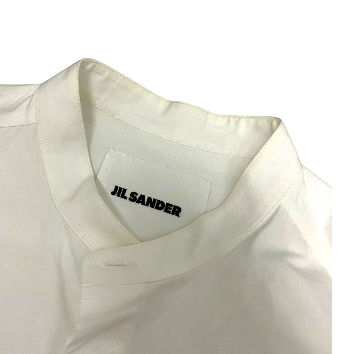 JIL SANDER バンドカラーシャツJSMT601126MT24420012 古着・中古-7枚目のアイテム画像
