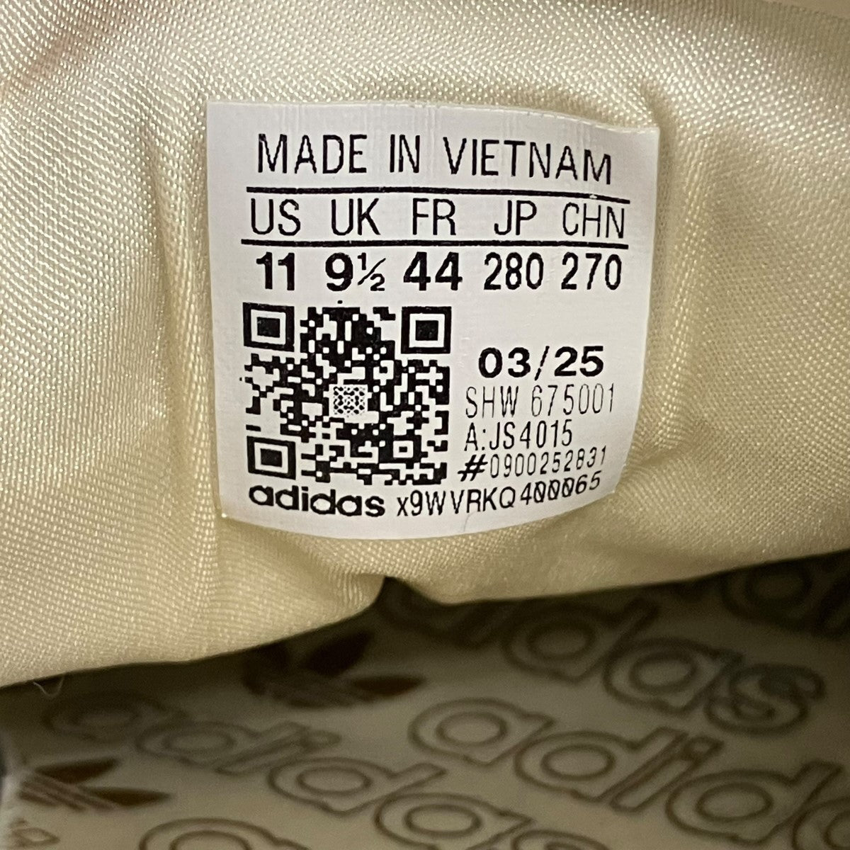 adidas JAPAN W ALUMINローカットスニーカーJS4015 古着・中古-6枚目のアイテム画像