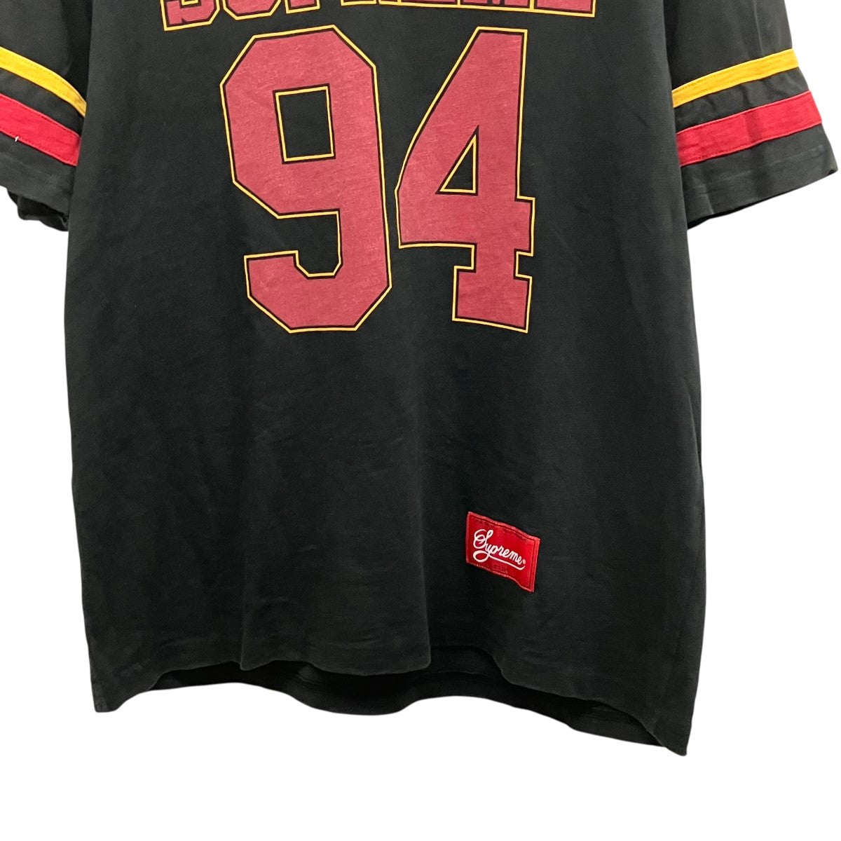 24SSPatchwork Yoke football topパッチワークフットボールトップ