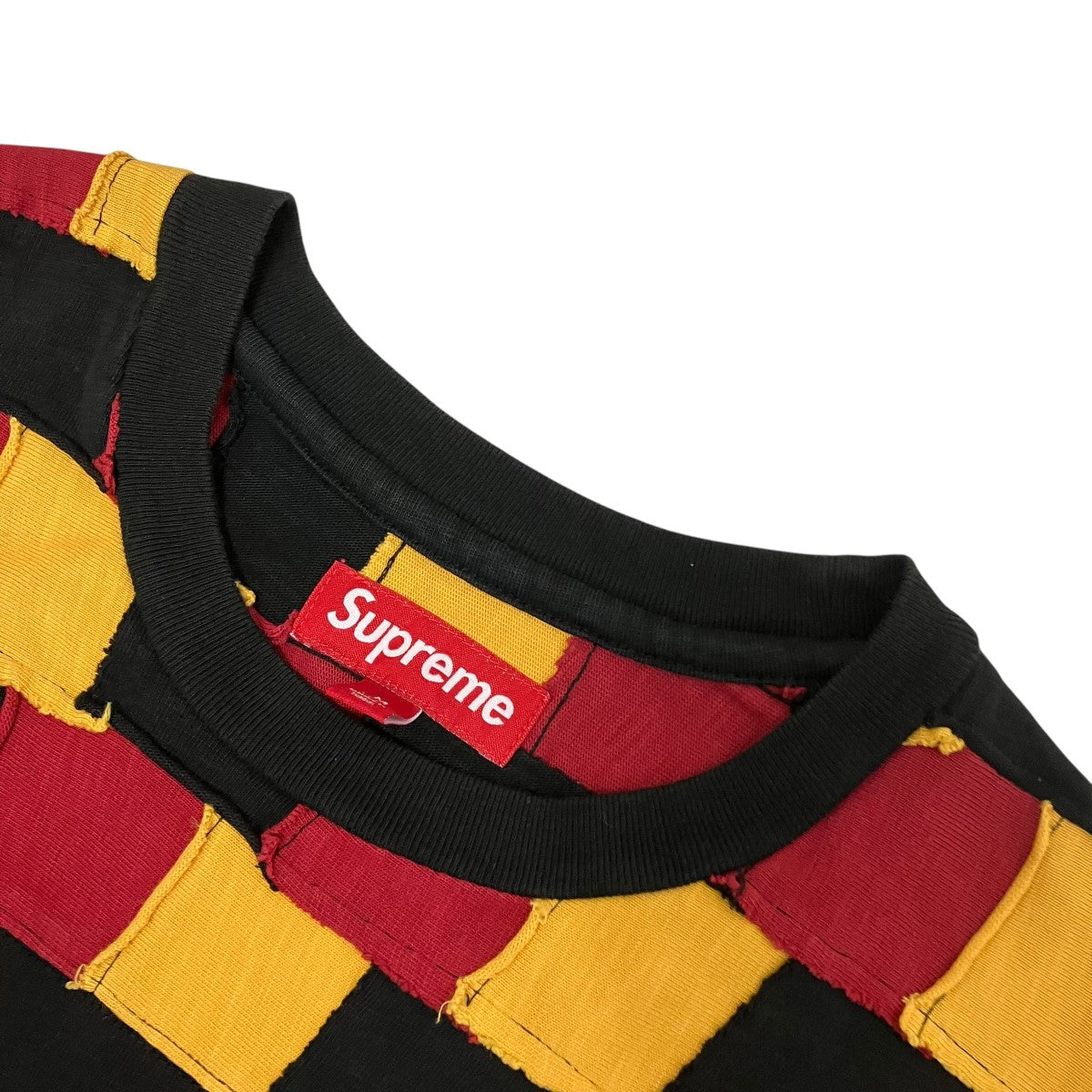 24SSPatchwork Yoke football topパッチワークフットボールトップ