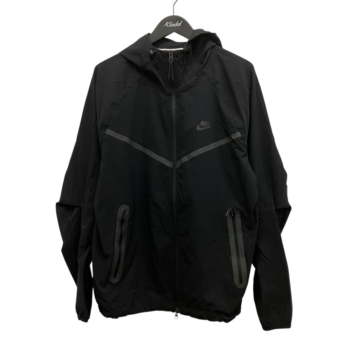 NIKE フーデッドジップアップナイロンジャケットHM7152-010 古着・中古-1枚目のアイテム画像