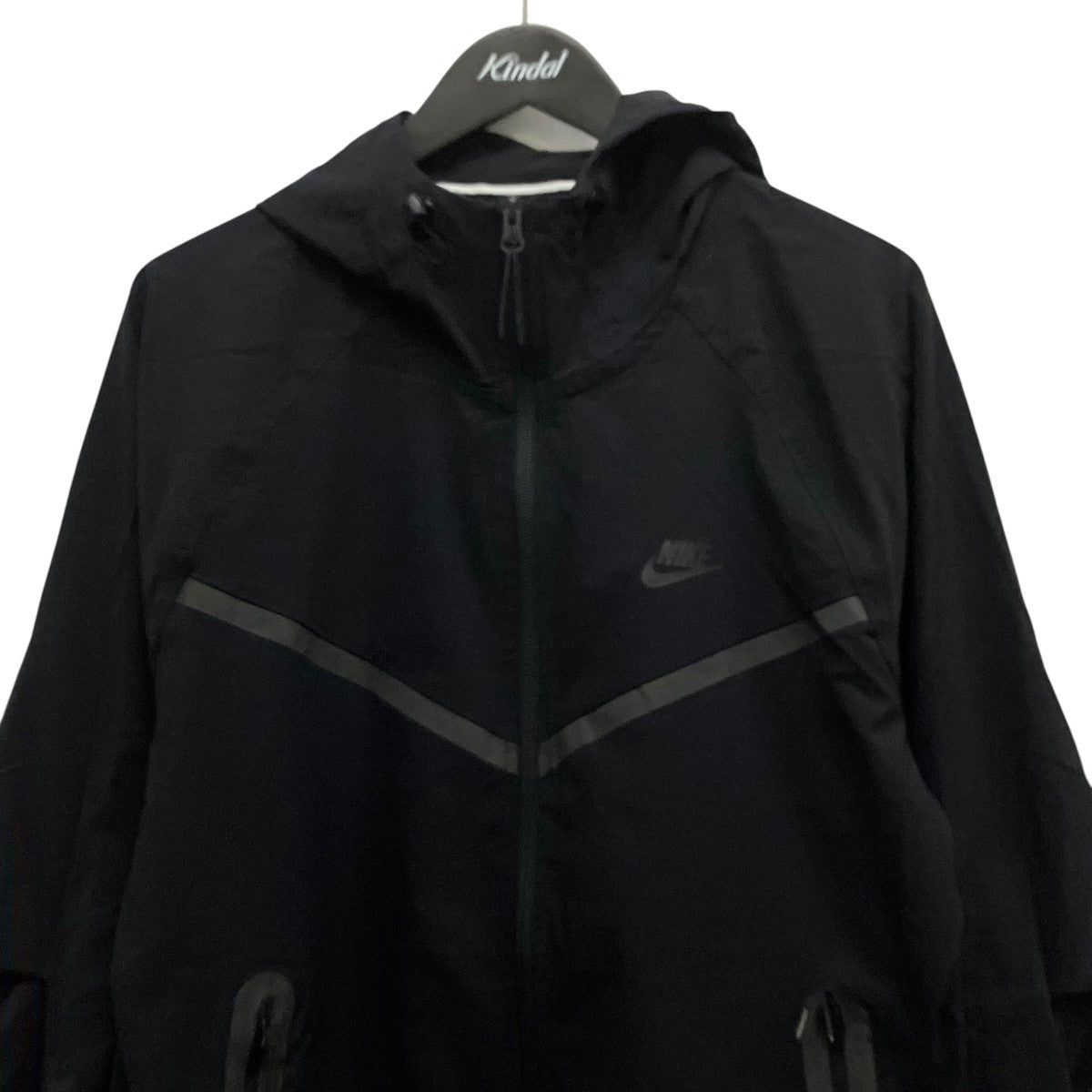 NIKE フーデッドジップアップナイロンジャケットHM7152-010 古着・中古-3枚目のアイテム画像