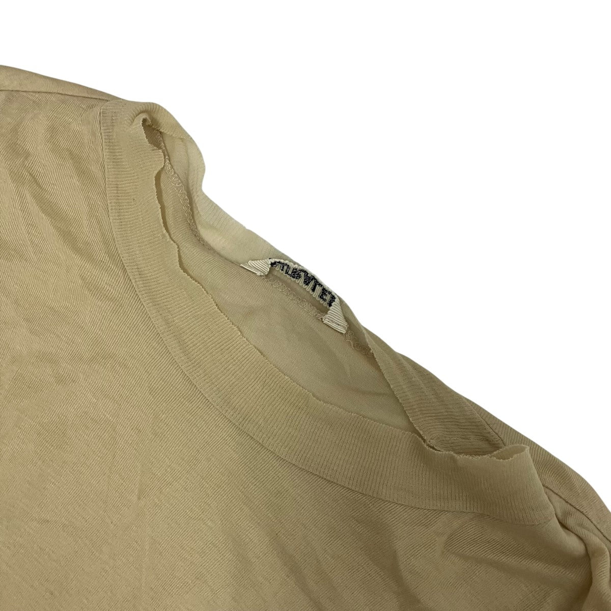 AURALEE GIZA SUPER HIGH GAUGE SHEER RIB TEE半袖カットソーA21ST04HF 古着・中古-5枚目のアイテム画像