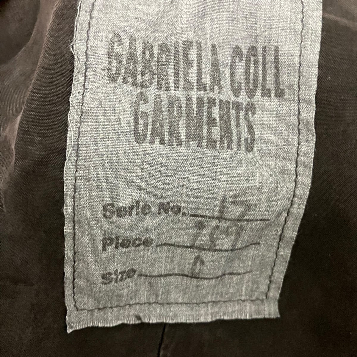 GABRIELA COLL GARMENTS DOUBLE HOODED ZIP JACKETジップパーカー189 古着・中古-5枚目のアイテム画像