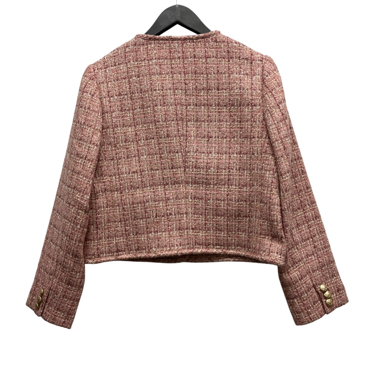 極美品✨️CELFORD セルフォード　パイピングツイードジャケット　36 CELFORD(セルフォード) パイピングデザインツイードジャケット