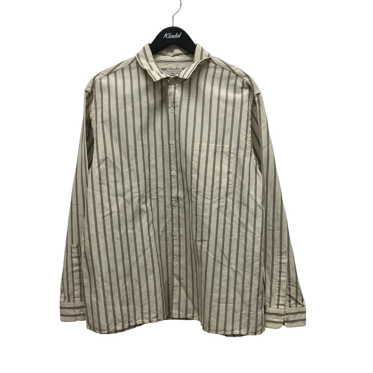 steven alan ストライプシャツ8111-218-0539 古着・中古-1枚目のアイテム画像