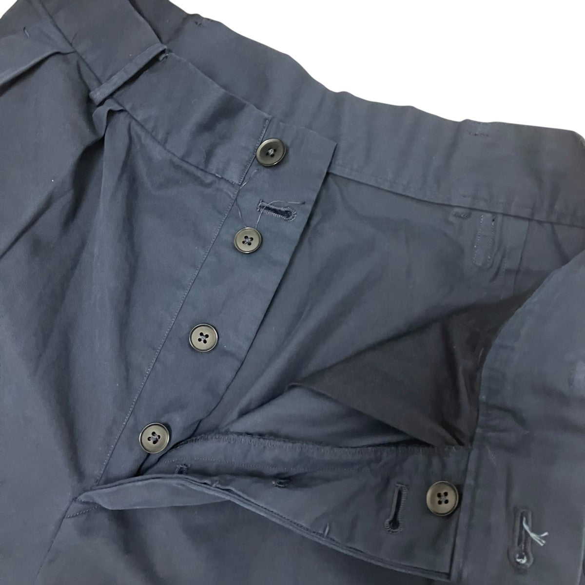 2Pleats Straight Trousers2プリーツストレートトラウザーズKS22SPT07