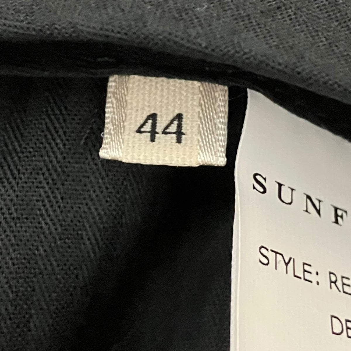 SUNFLOWER RELAXED TROUSERSリラックストラウザーズ4170 古着・中古-7枚目のアイテム画像