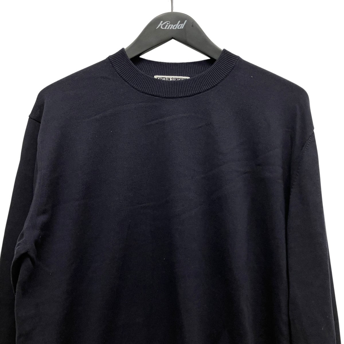 「Cotton Knit Crewneck Pullover」スウェットトレーナー