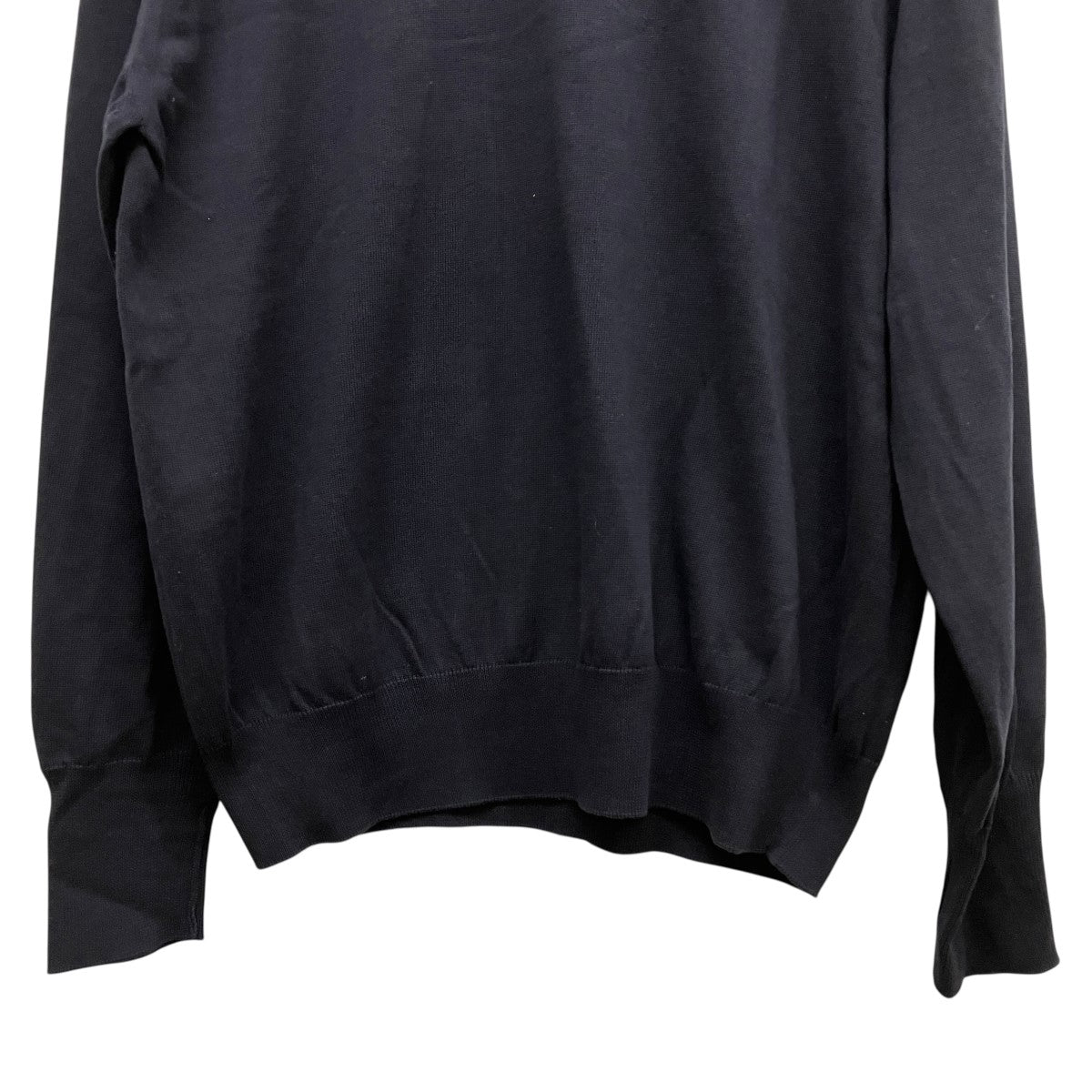 「Cotton Knit Crewneck Pullover」スウェットトレーナー