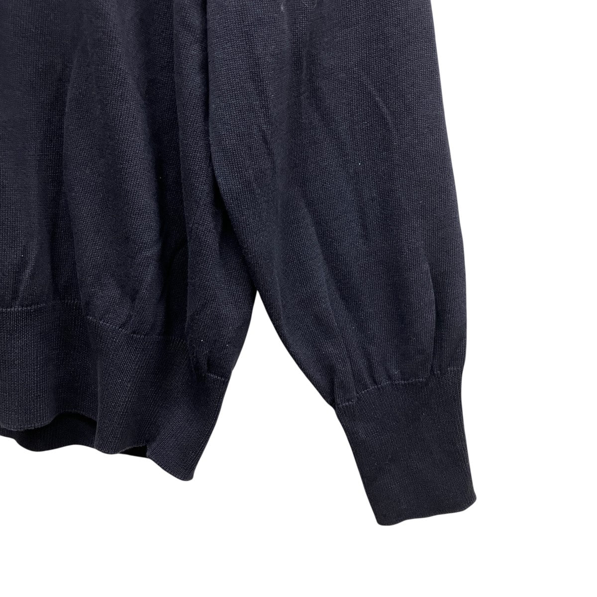 「Cotton Knit Crewneck Pullover」スウェットトレーナー