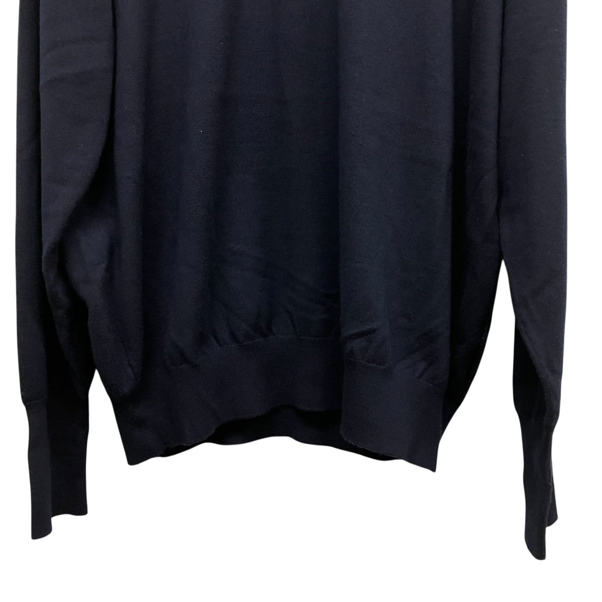 「L S Knit T-Shirt」クルーネックニット