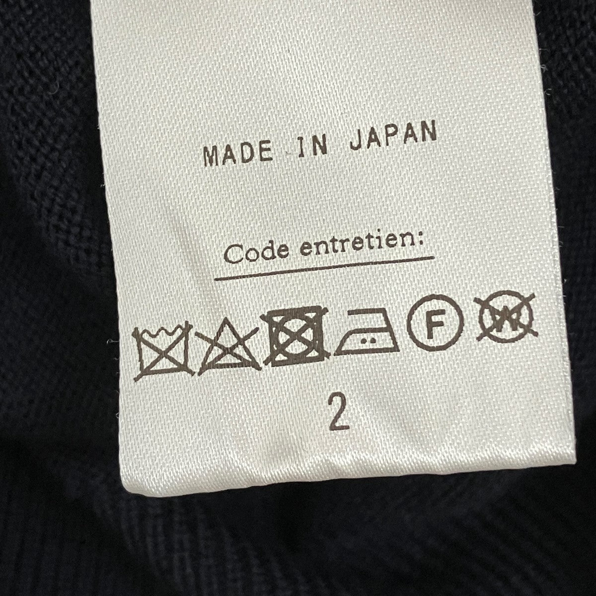 「L S Knit T-Shirt」クルーネックニット