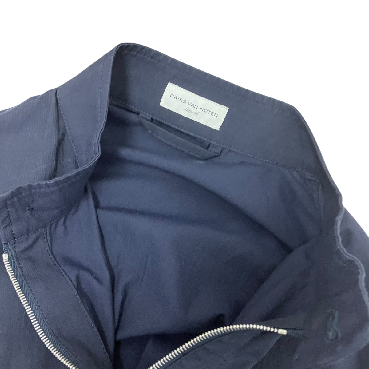 DRIES VAN NOTEN ZIP UPジャケット 古着・中古-7枚目のアイテム画像