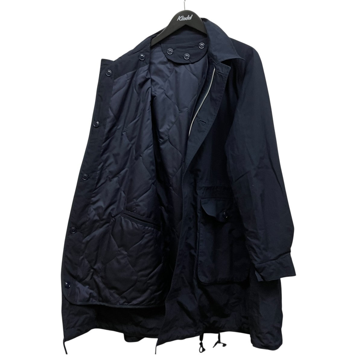 MAINU Bechics別注FISHTAIL OVER COATライナー付きオーバーコート362111 古着・中古-3枚目のアイテム画像