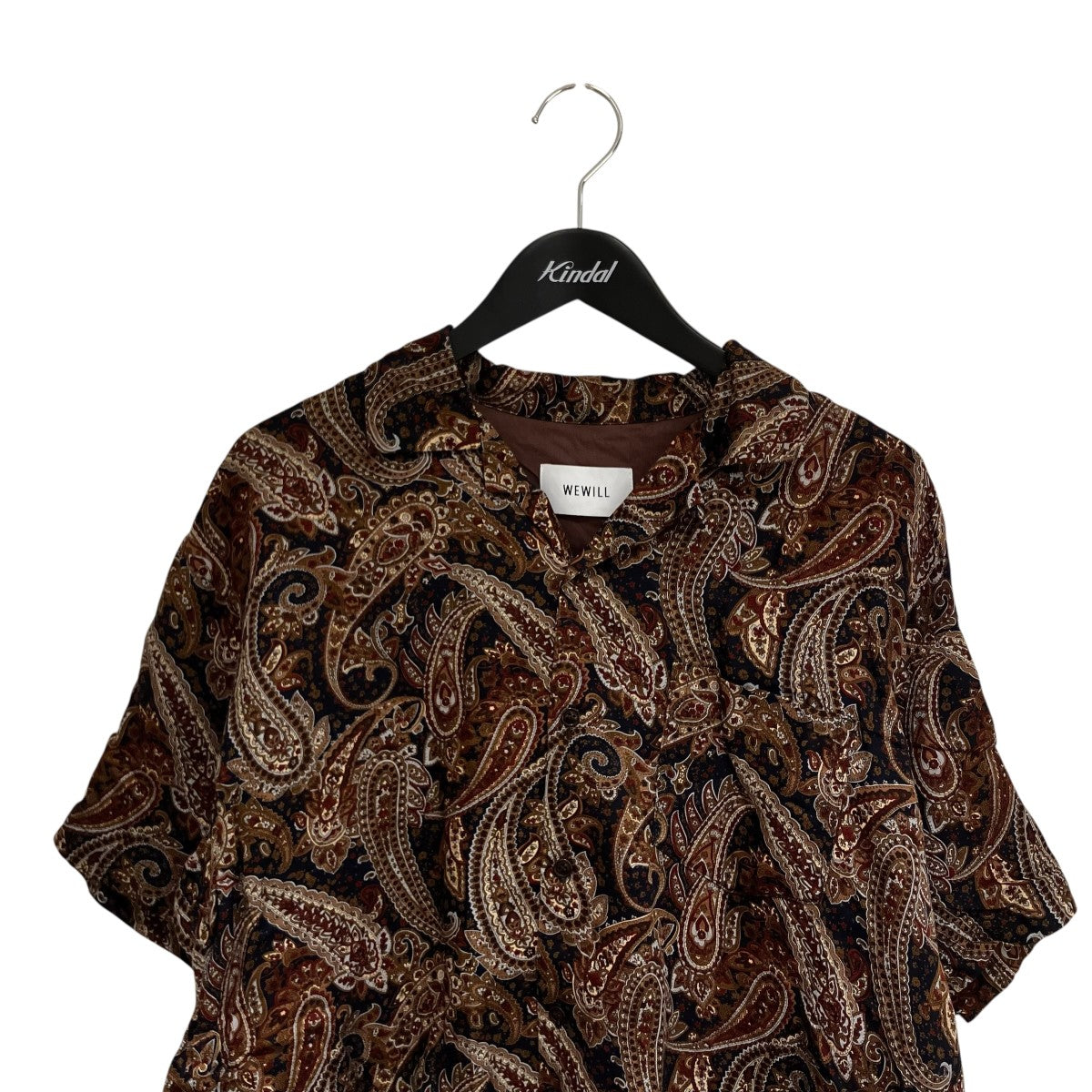 WEWILL 総柄シャツW-012MS-5002 古着・中古-3枚目のアイテム画像