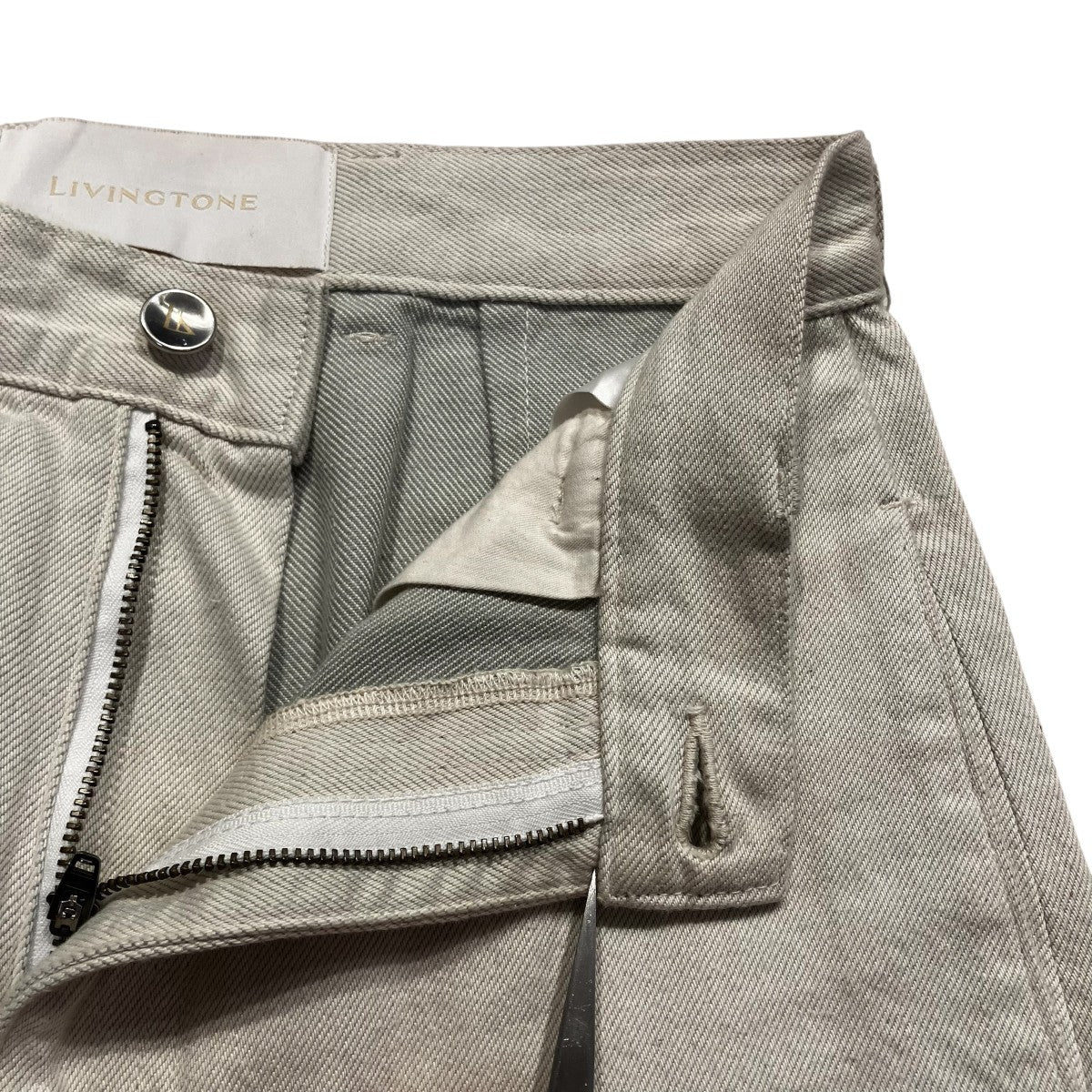 LIVINGTONE ダメージ加工デニムパンツLT-RON-02 古着・中古-5枚目のアイテム画像