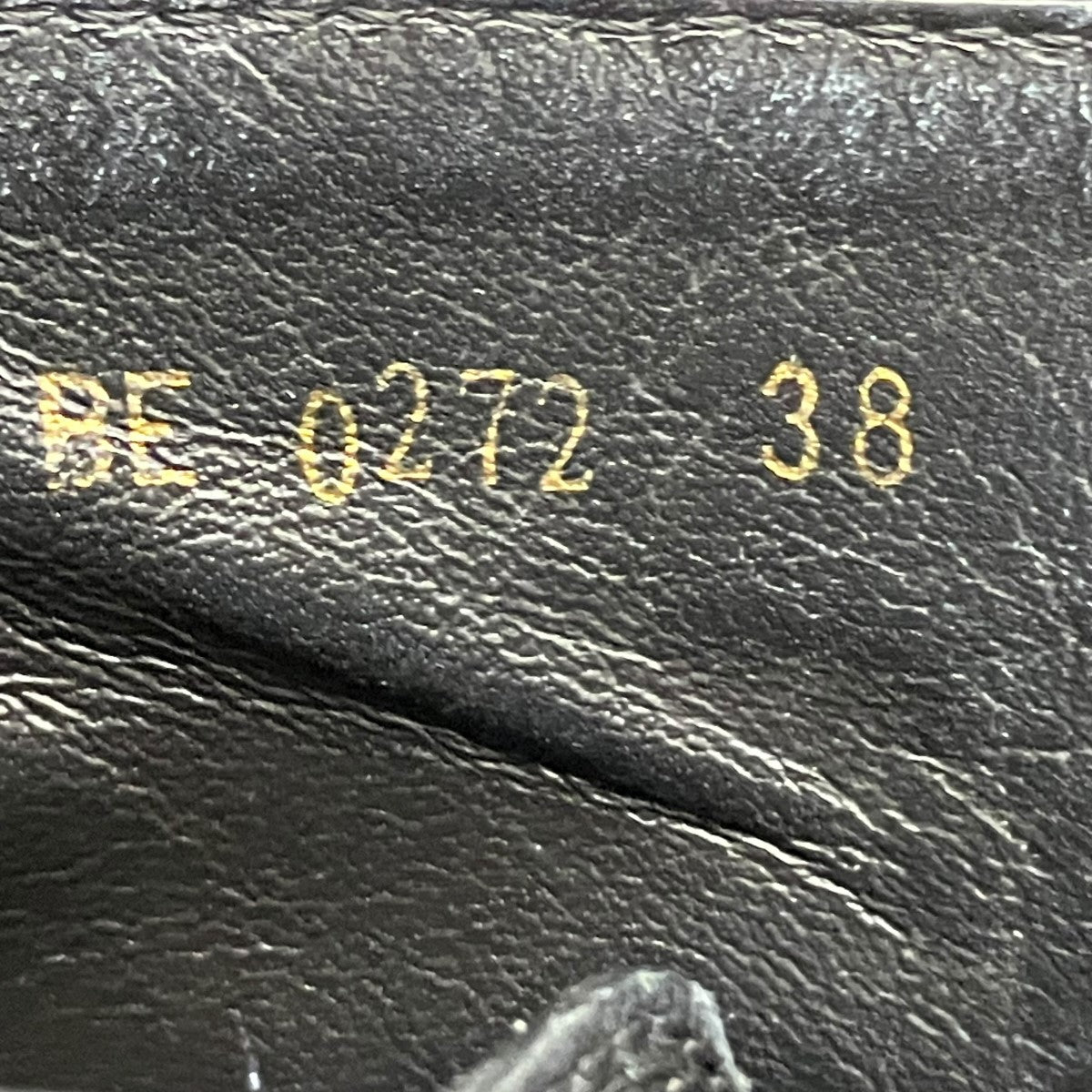 CELINE バルキーレースアップブーツBE 0272 古着・中古-6枚目のアイテム画像