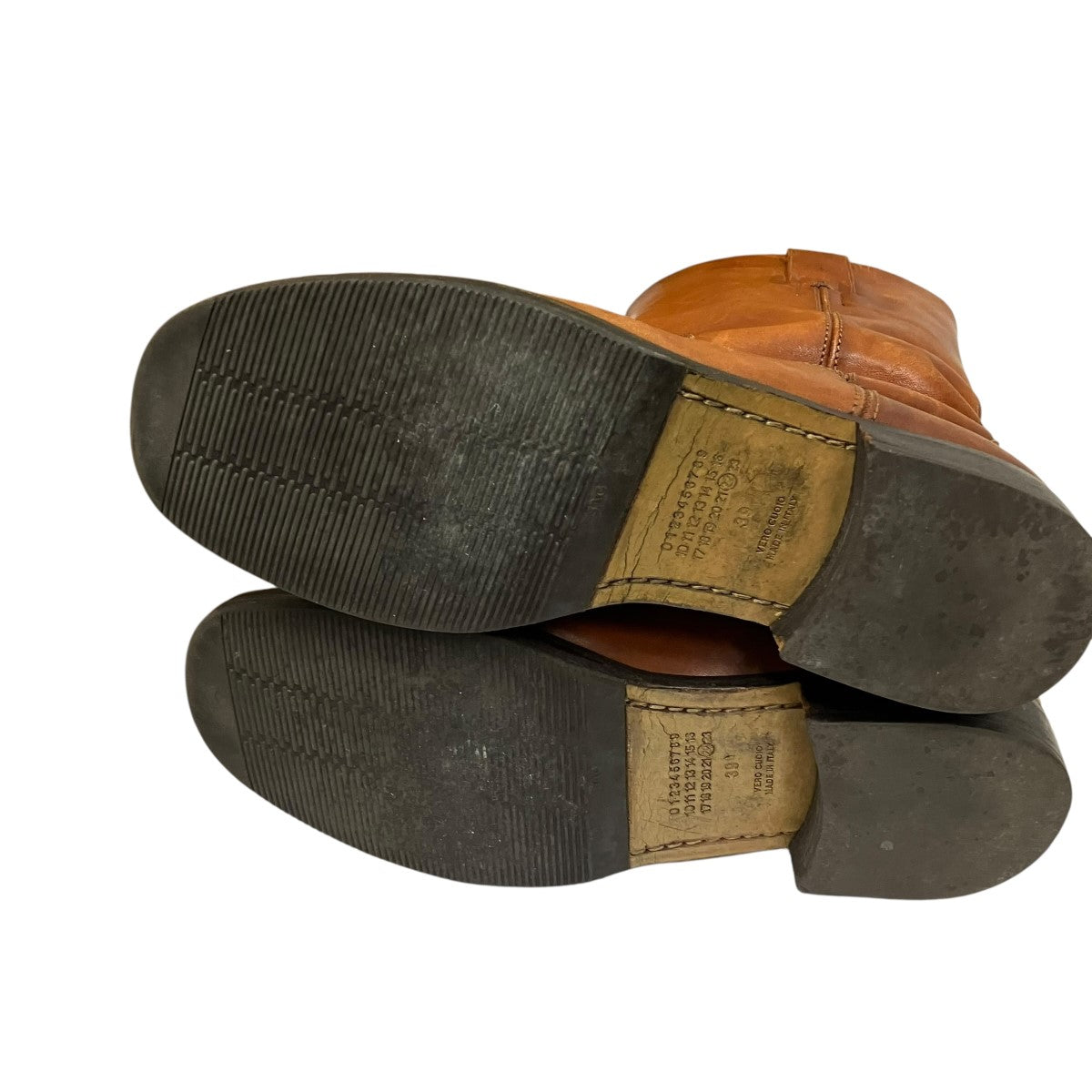 Maison Margiela レザーブーツ 古着・中古-5枚目のアイテム画像