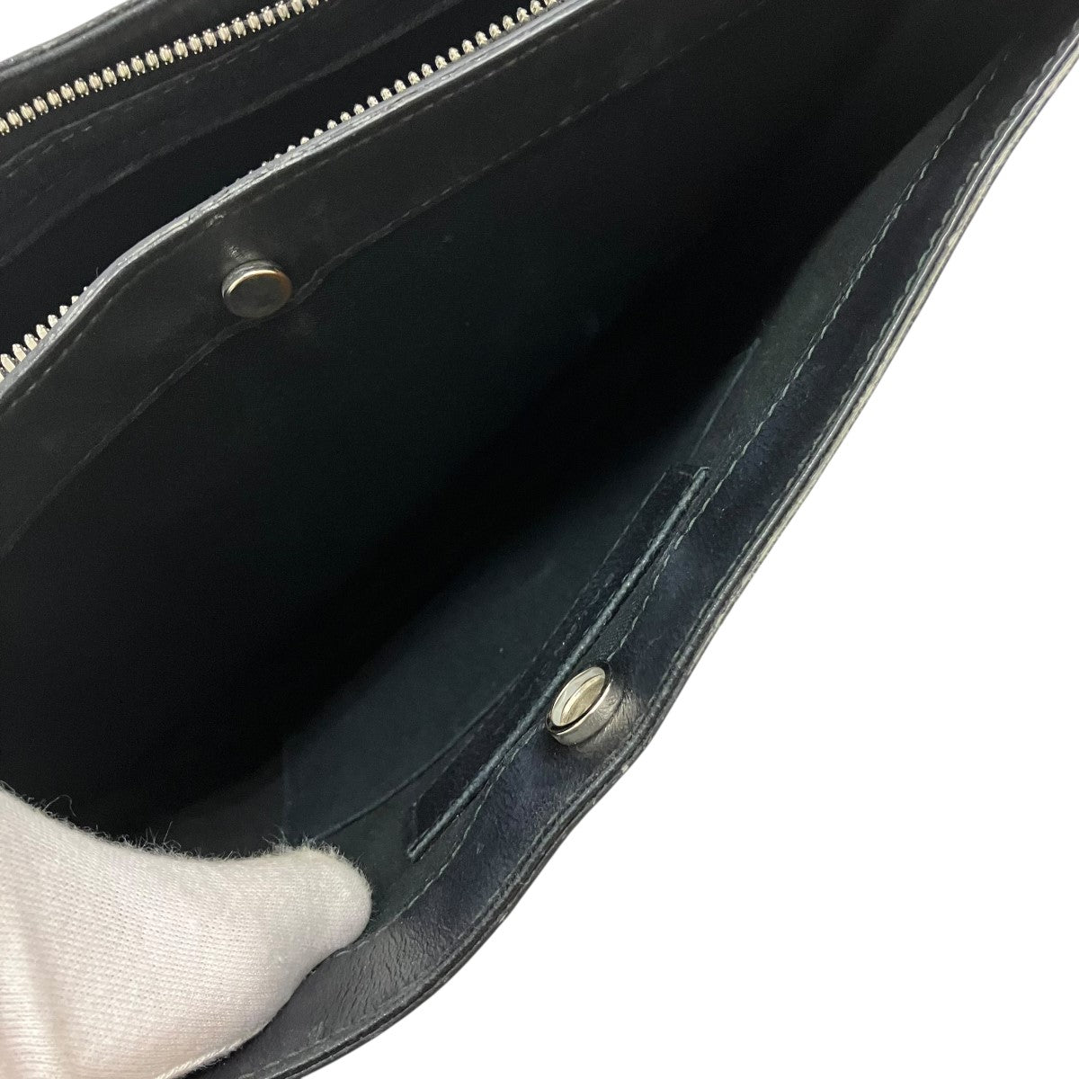 BALENCIAGA レザーショルダーバッグ339937 1000 A 528147 古着・中古-5枚目のアイテム画像